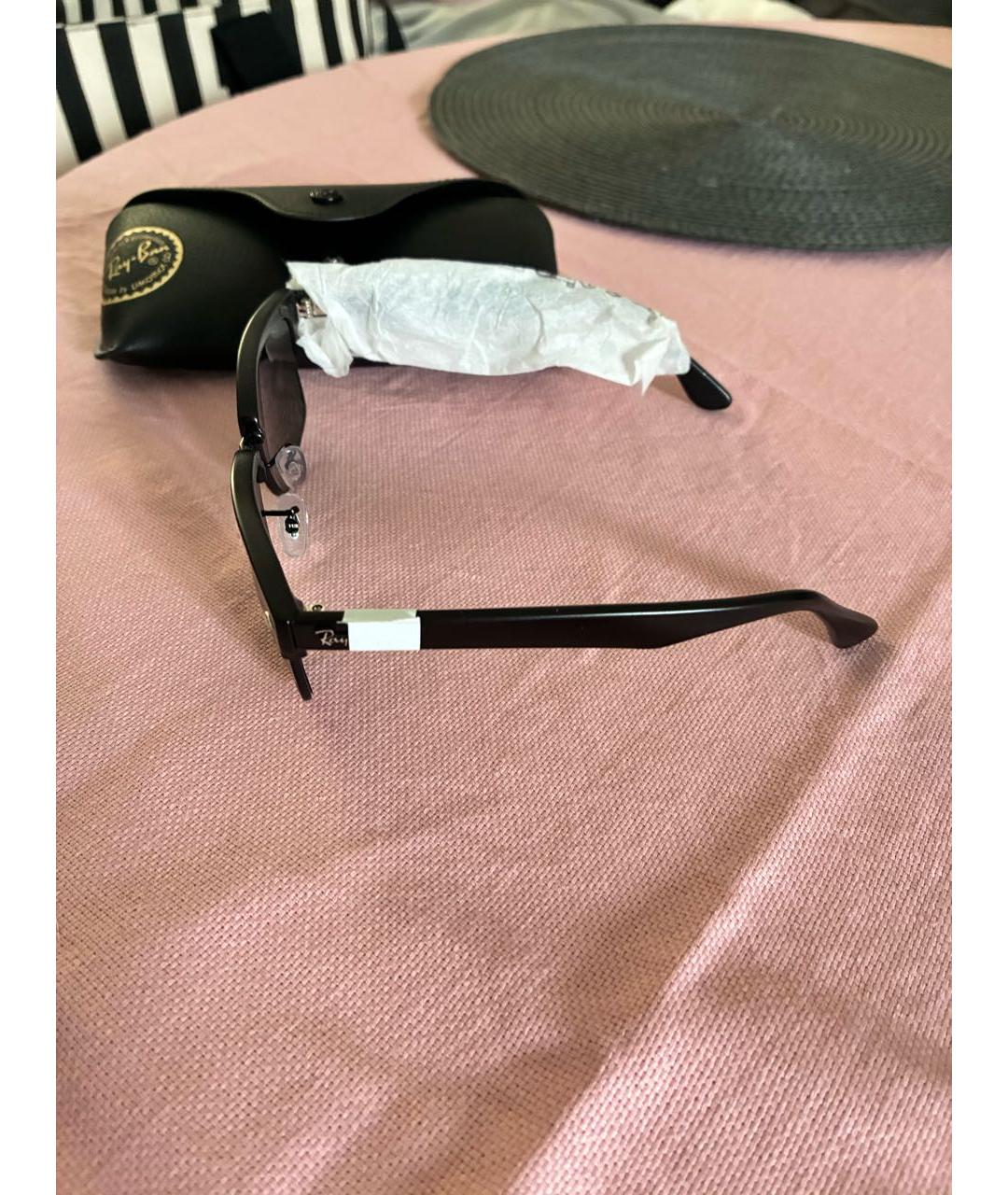 RAY BAN Черные солнцезащитные очки, фото 3