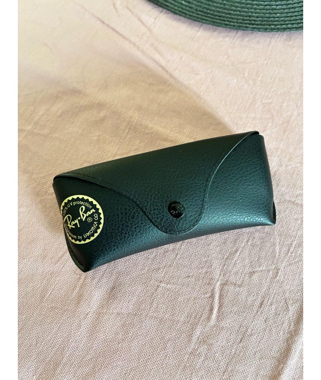 RAY BAN Черные солнцезащитные очки, фото 5