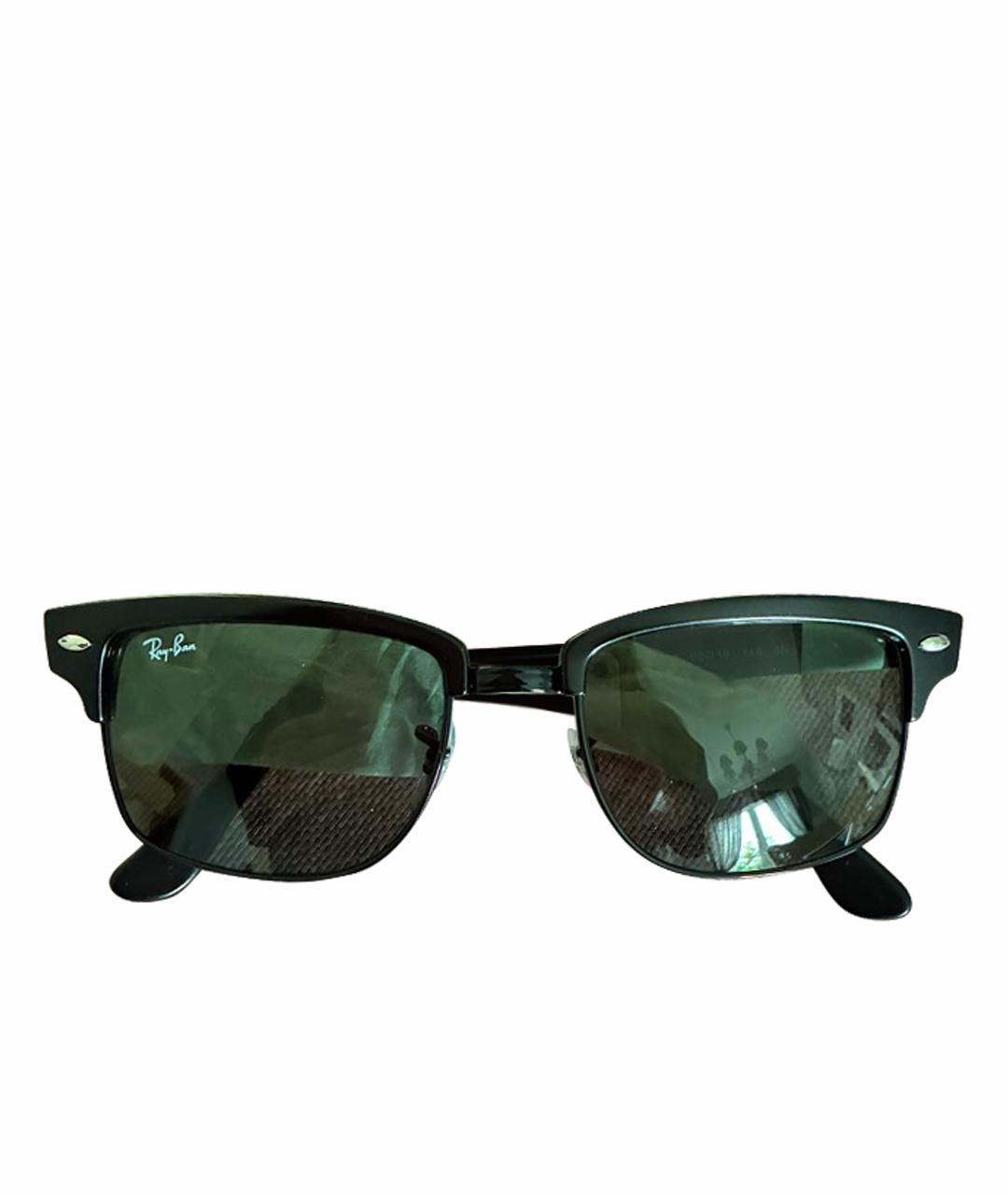 RAY BAN Черные солнцезащитные очки, фото 1