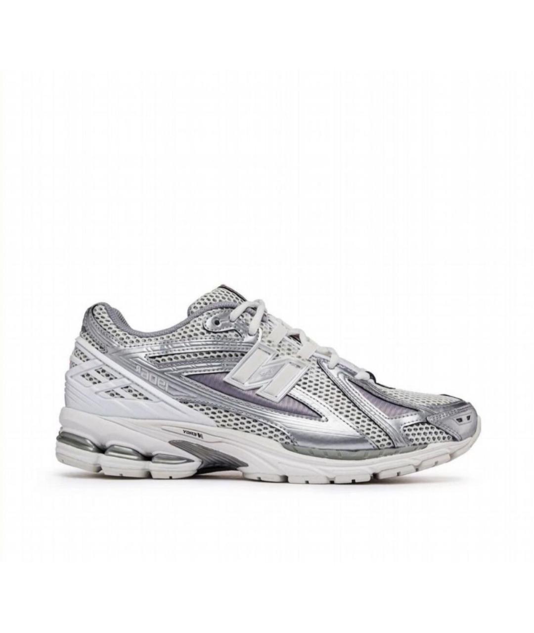 NEW BALANCE Серебряные текстильные низкие кроссовки / кеды, фото 9