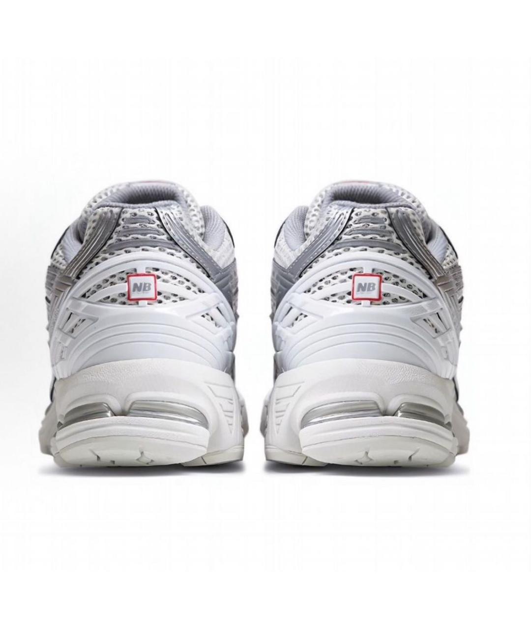NEW BALANCE Серебряные текстильные низкие кроссовки / кеды, фото 4
