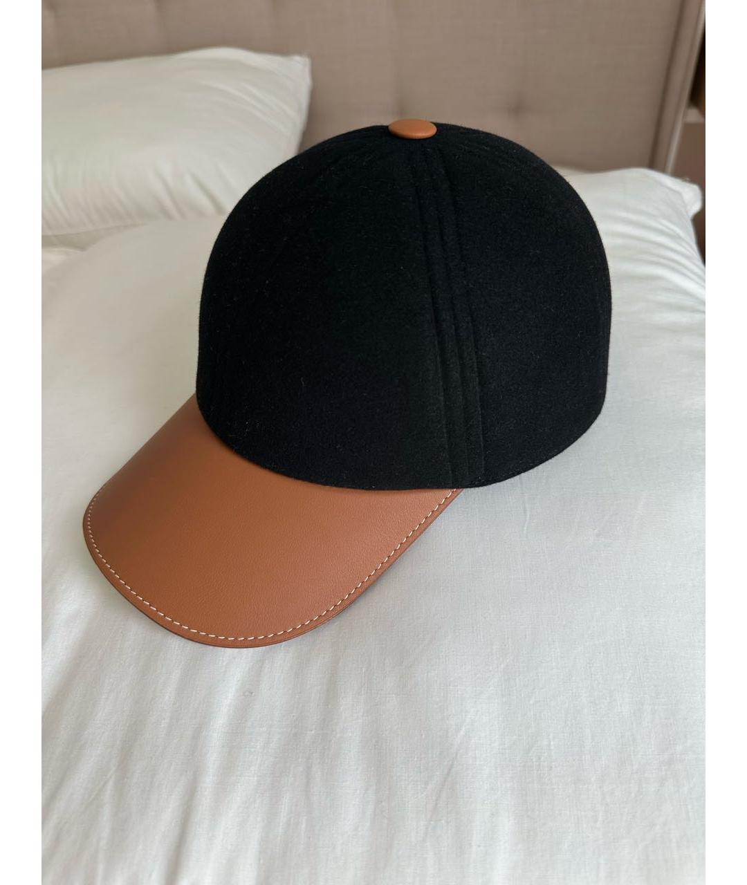 HERMES Кожаная кепка, фото 2