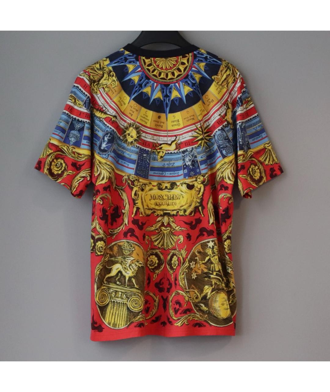 MOSCHINO Мульти хлопковая футболка, фото 2