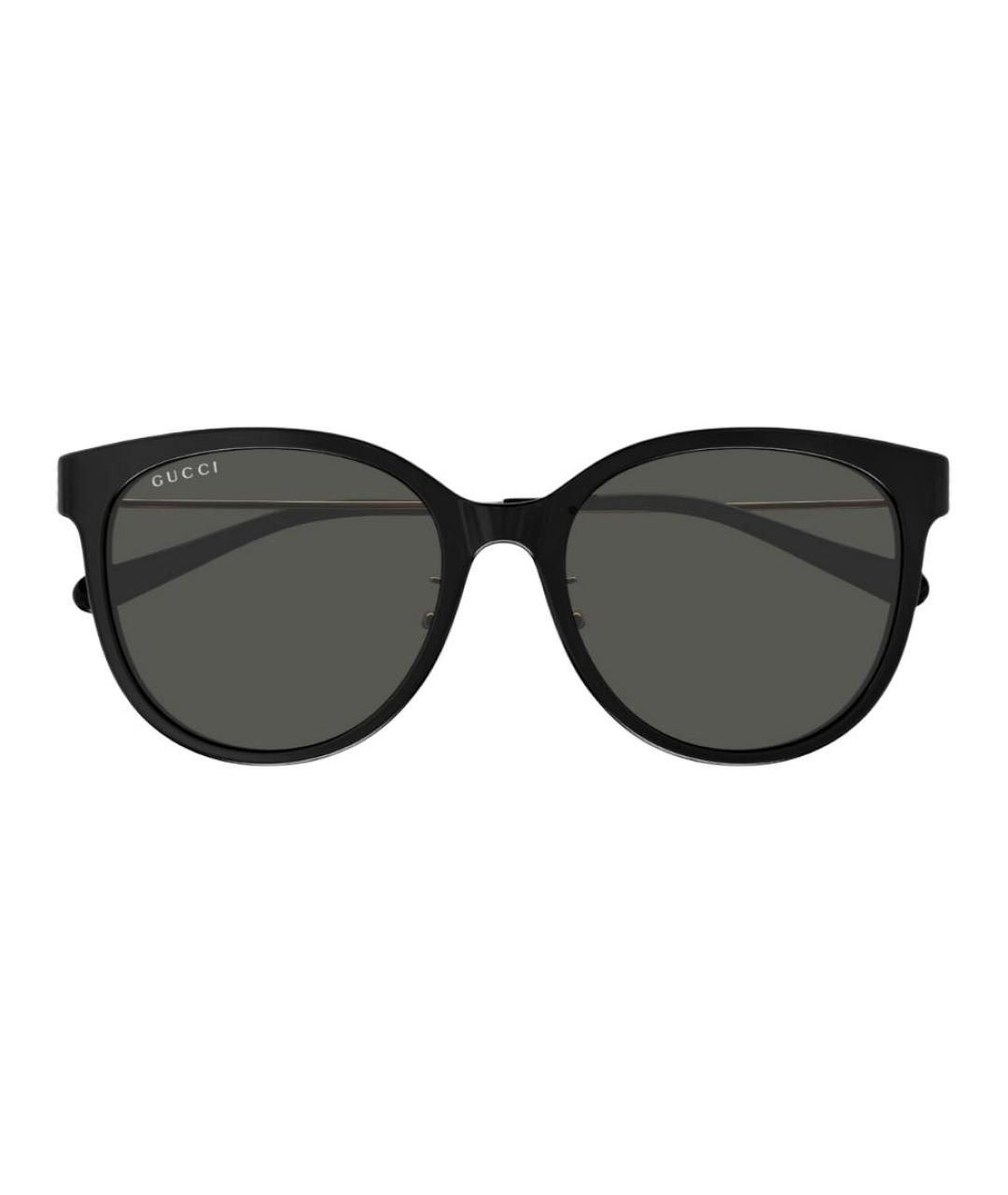 GUCCI Черные пластиковые солнцезащитные очки, фото 3