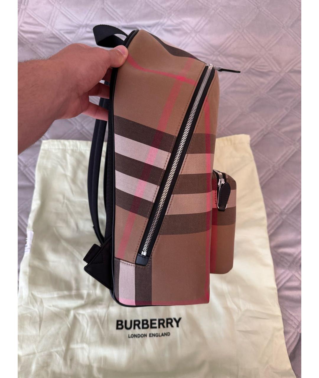 BURBERRY Бежевый портфель, фото 2