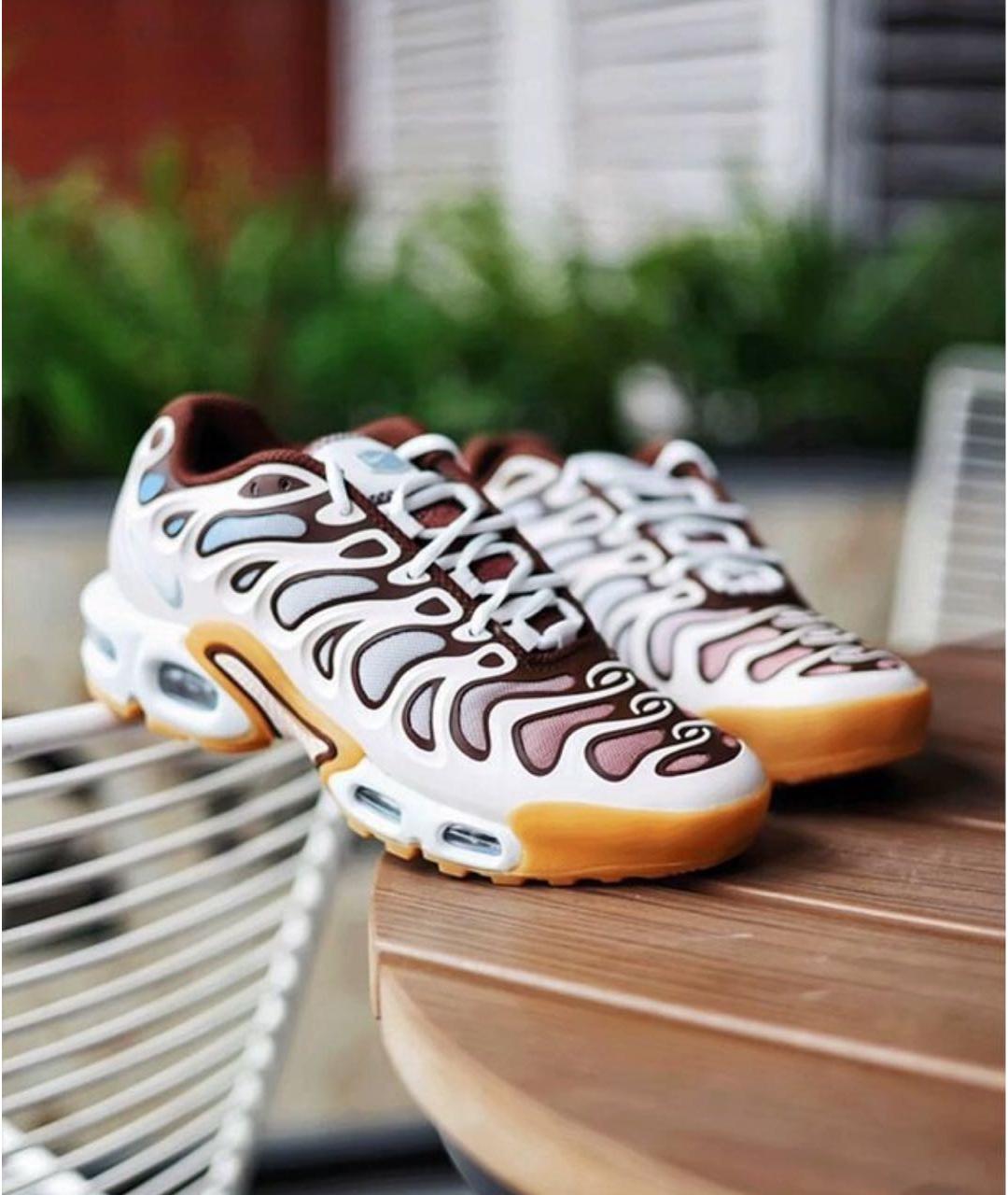 NIKE Бежевые текстильные низкие кроссовки / кеды, фото 5