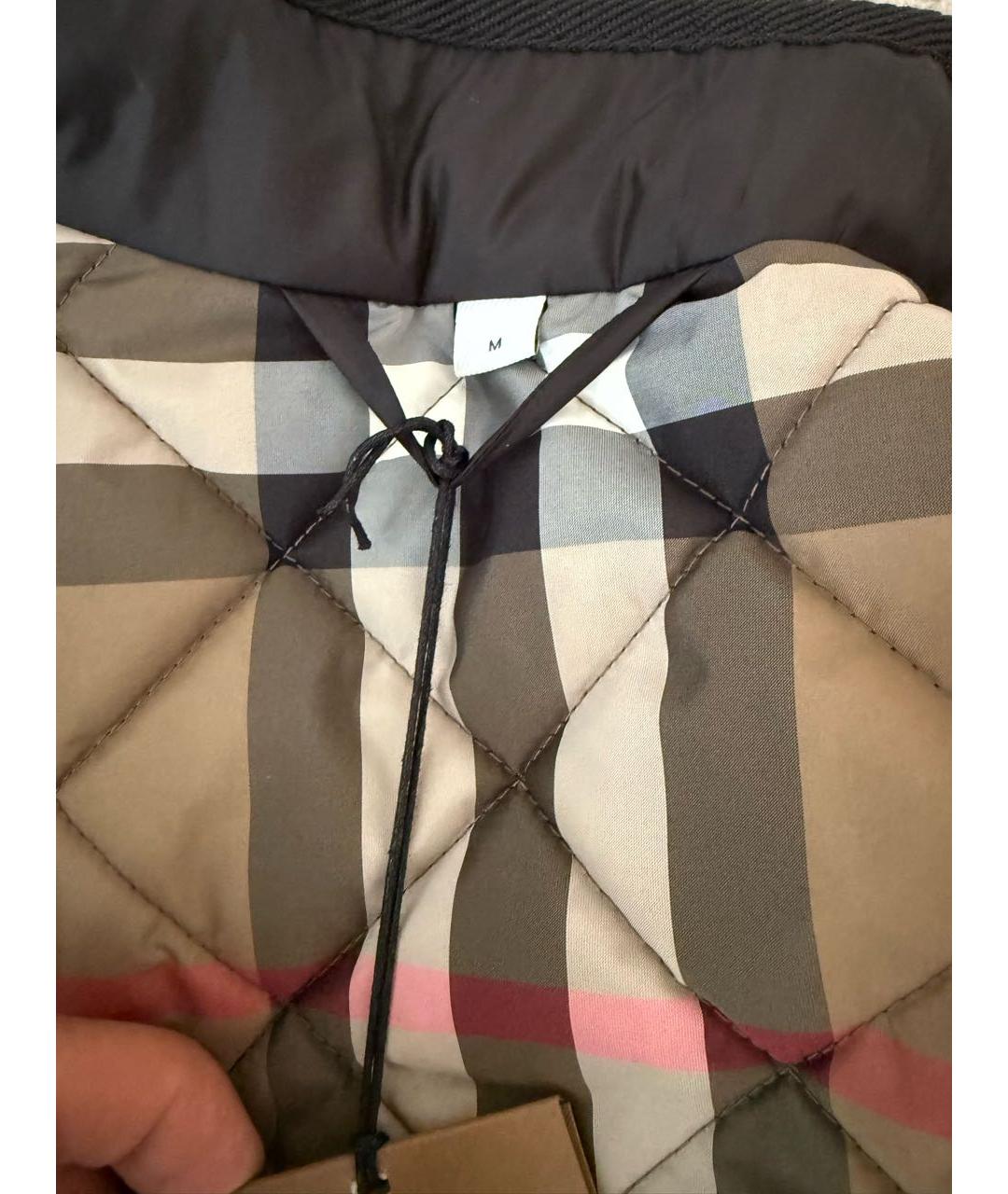 BURBERRY Черный жилет, фото 3