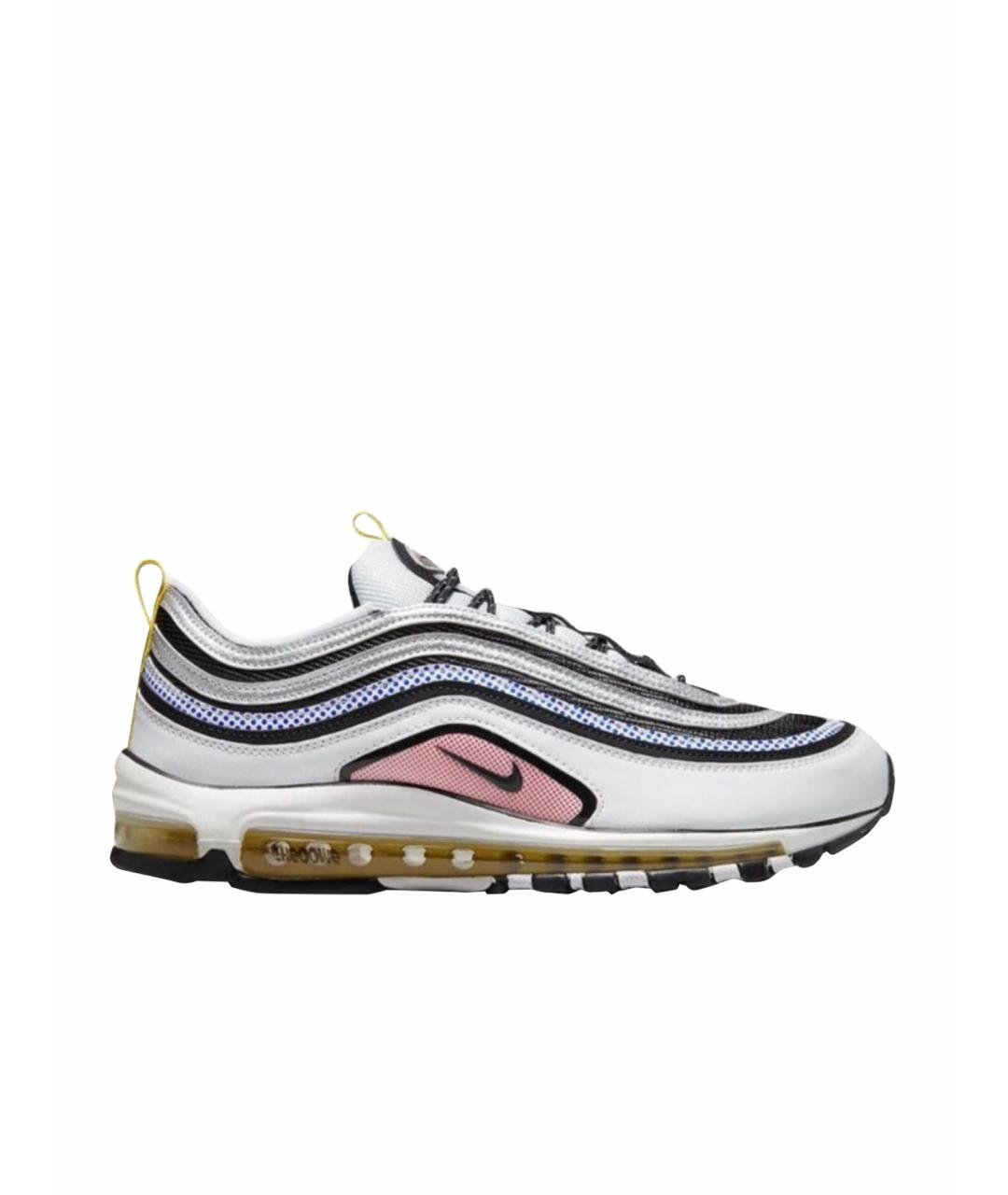 NIKE Белые кожаные низкие кроссовки / кеды, фото 1