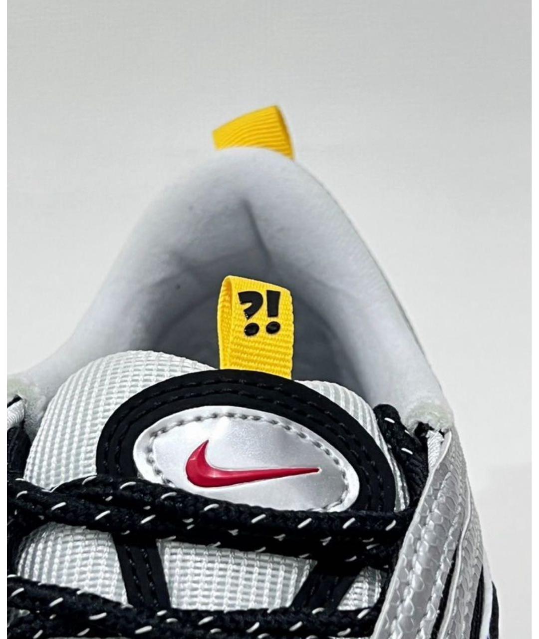 NIKE Белые кожаные низкие кроссовки / кеды, фото 6