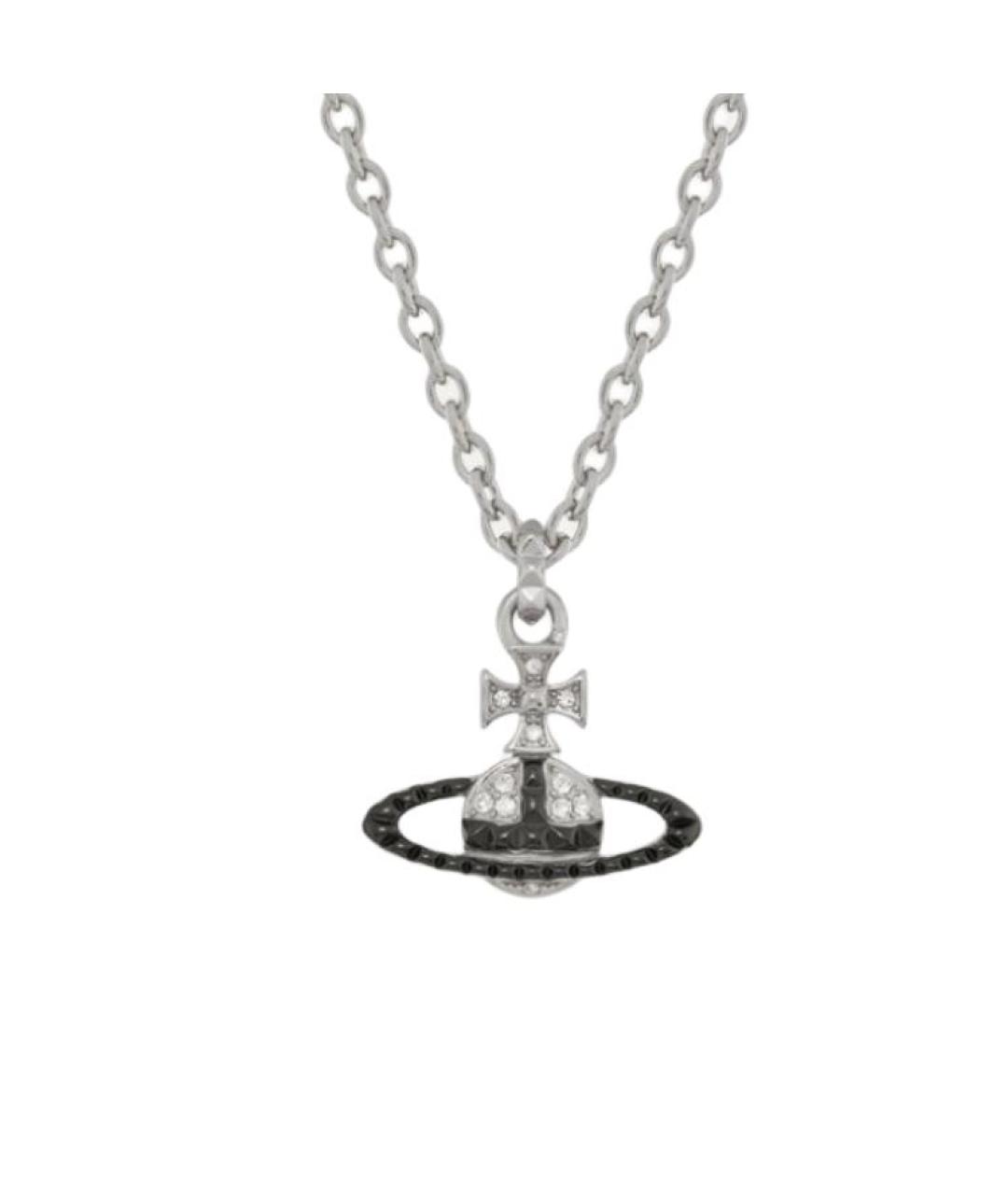 VIVIENNE WESTWOOD Серебряное латунное колье, фото 2