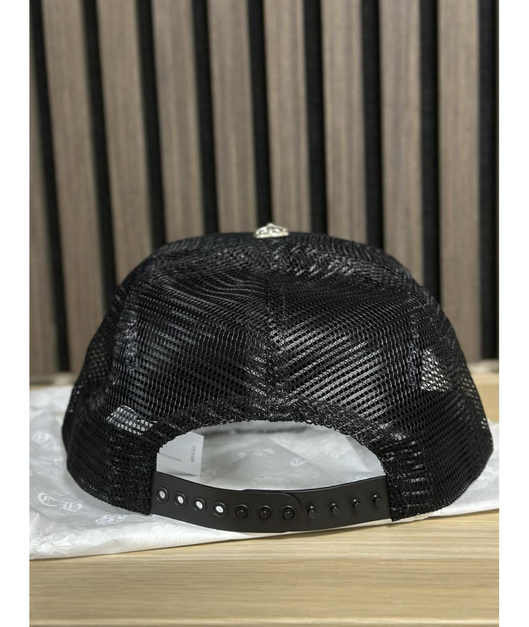 CHROME HEARTS Черная кепка/бейсболка, фото 3