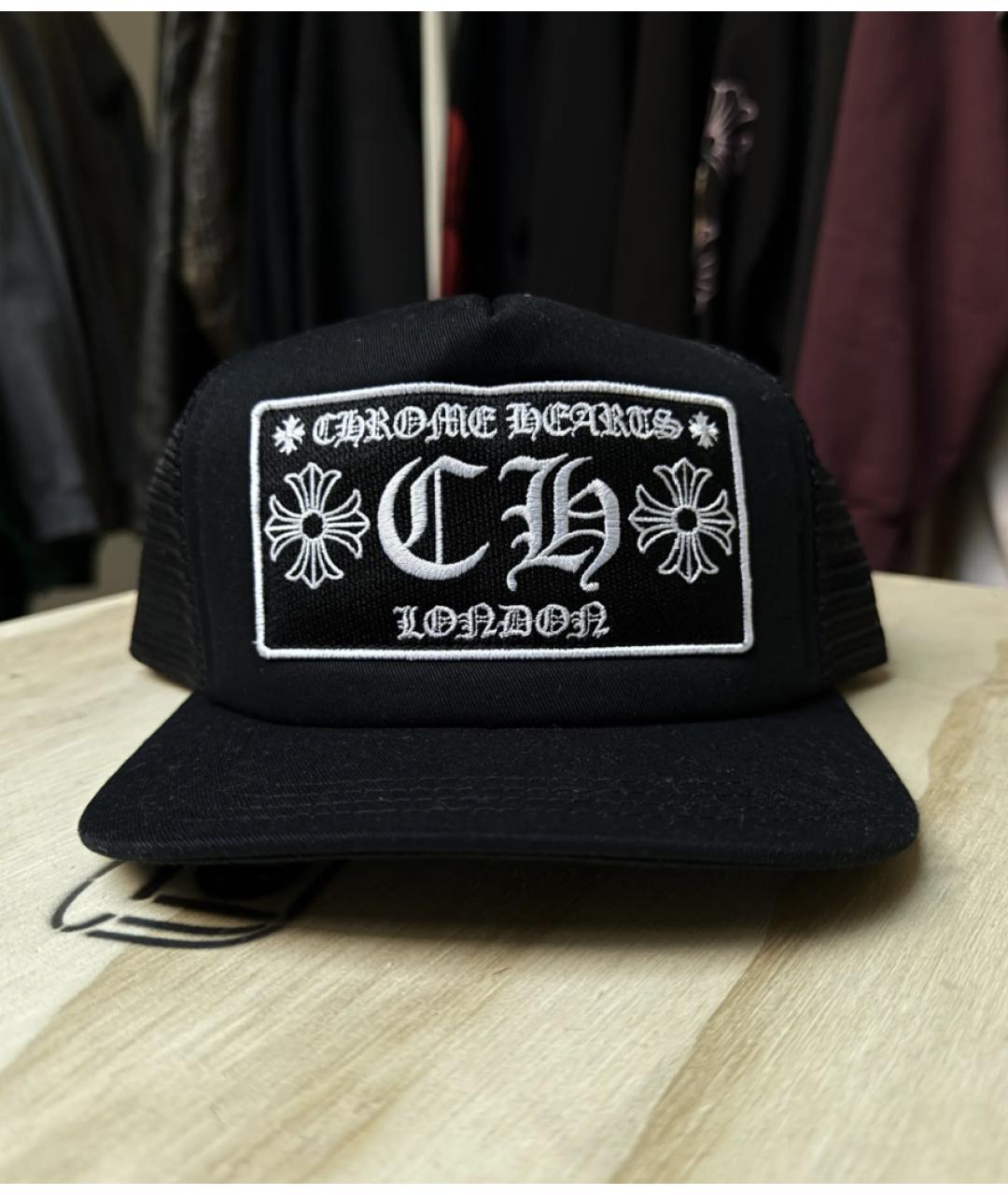 CHROME HEARTS Черная кепка/бейсболка, фото 6