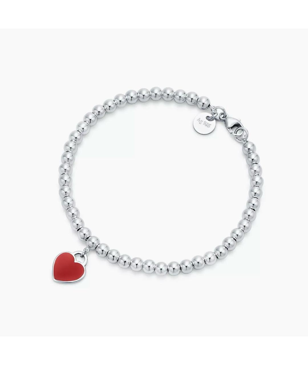 TIFFANY&CO Серебрянный серебряный браслет, фото 7