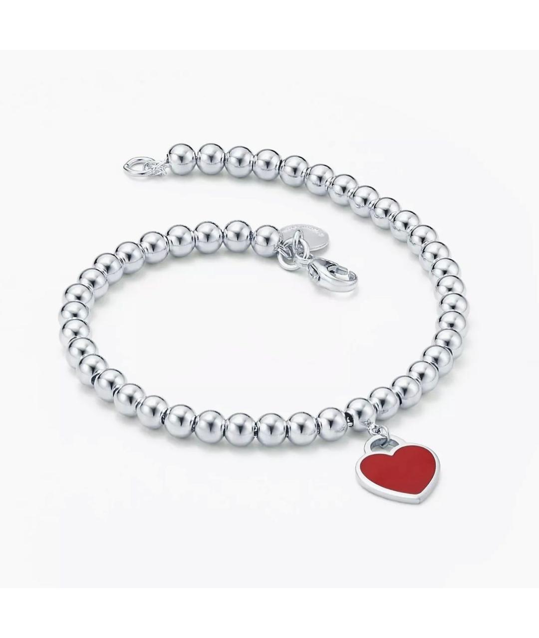 TIFFANY&CO Серебрянный серебряный браслет, фото 4