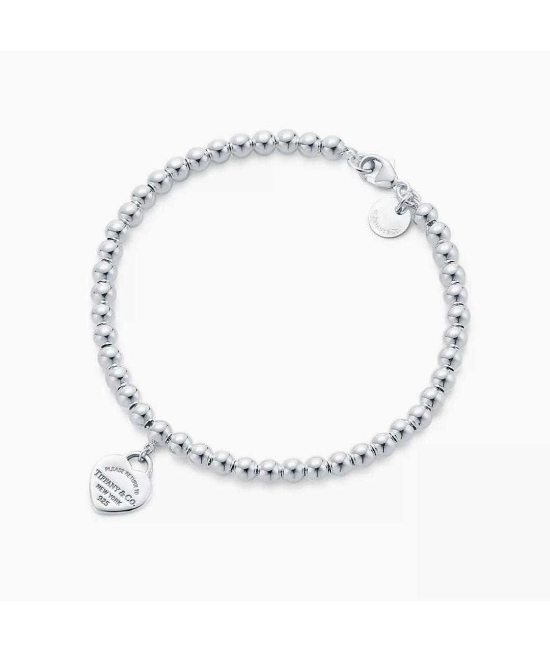 TIFFANY&CO Серебрянный серебряный браслет, фото 2