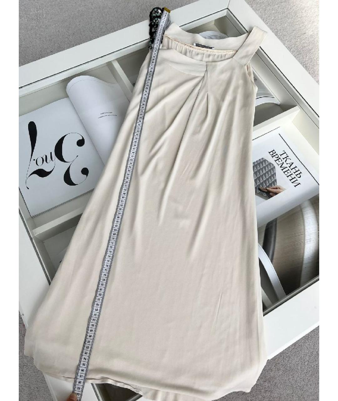 ALBERTA FERRETTI Белое вечернее платье, фото 6