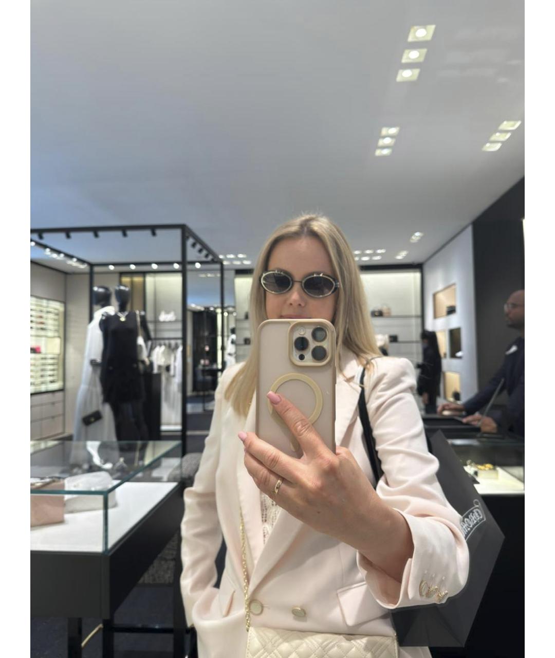 CHANEL Черные солнцезащитные очки, фото 8