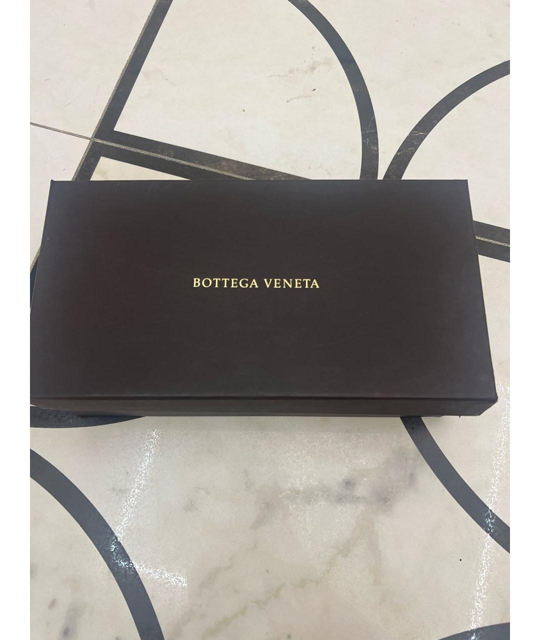 BOTTEGA VENETA Белые кожаные босоножки, фото 5