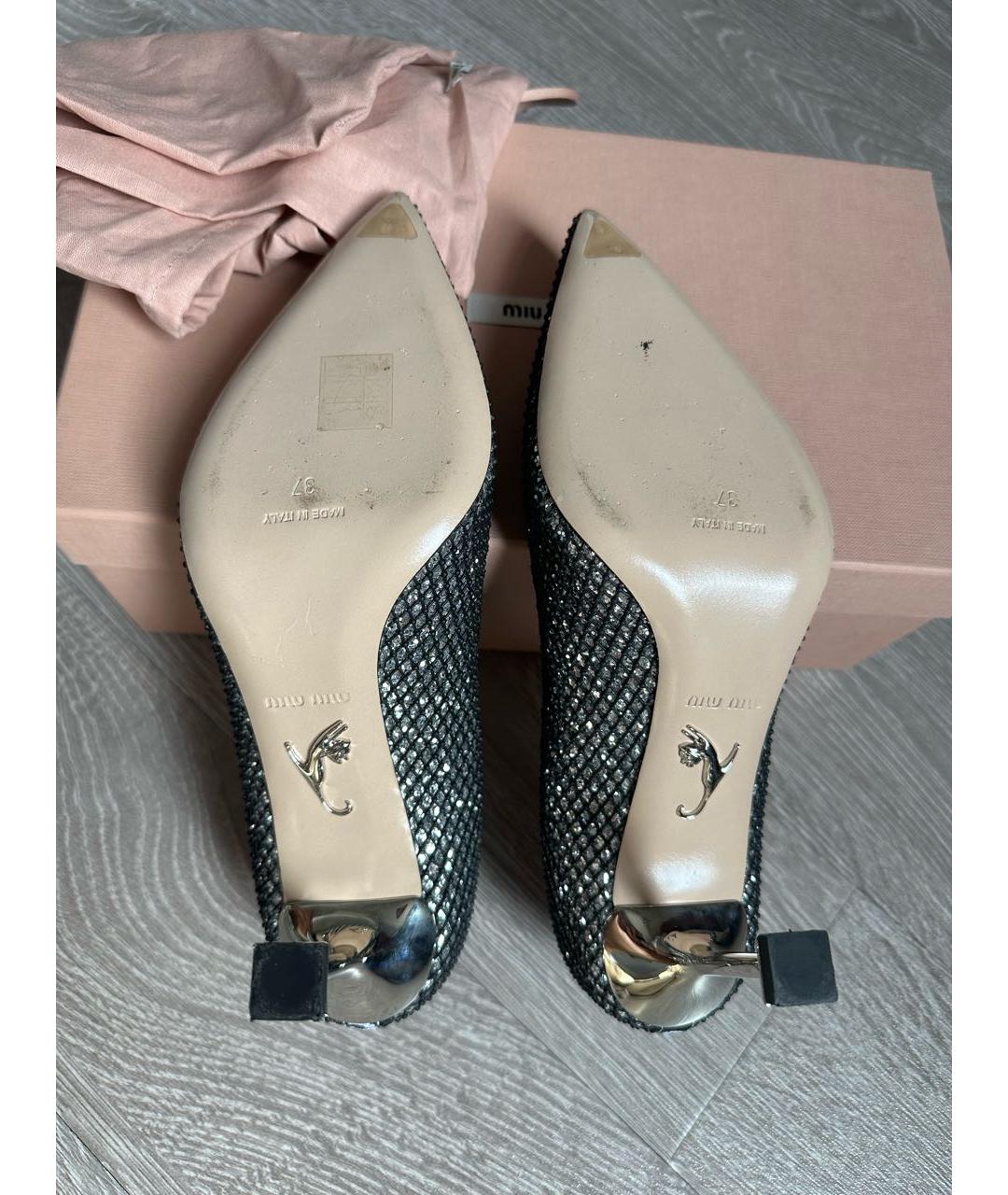 MIU MIU Кожаные туфли, фото 7