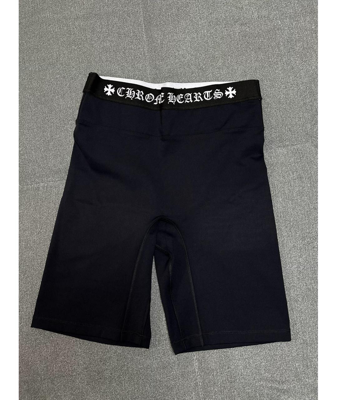 CHROME HEARTS Темно-синие леггинсы и велосипедки, фото 2