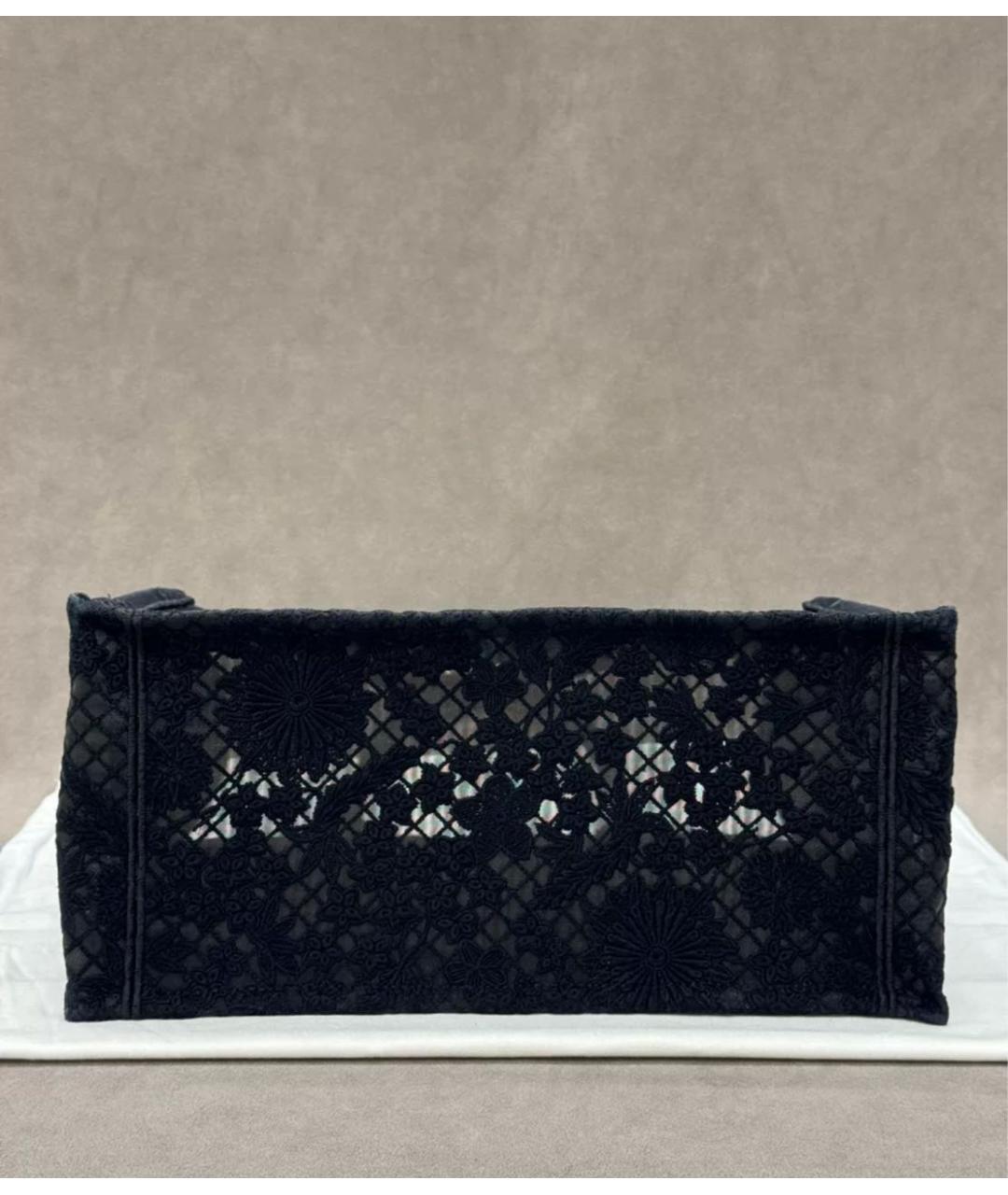 CHRISTIAN DIOR Черная сумка тоут, фото 4
