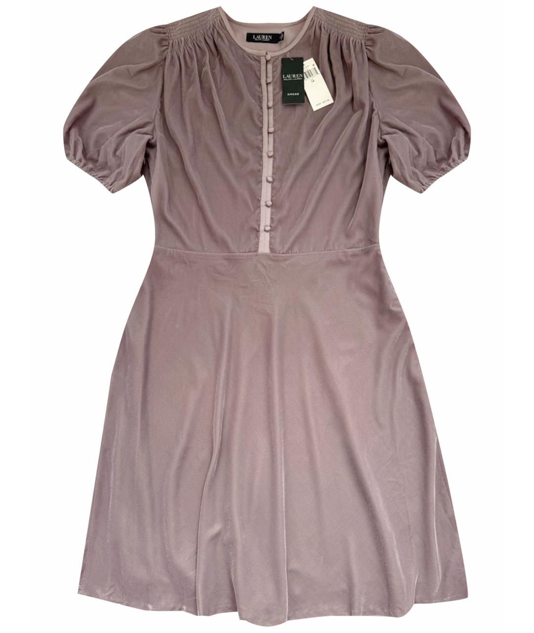 RALPH LAUREN Фиолетовое платье, фото 1