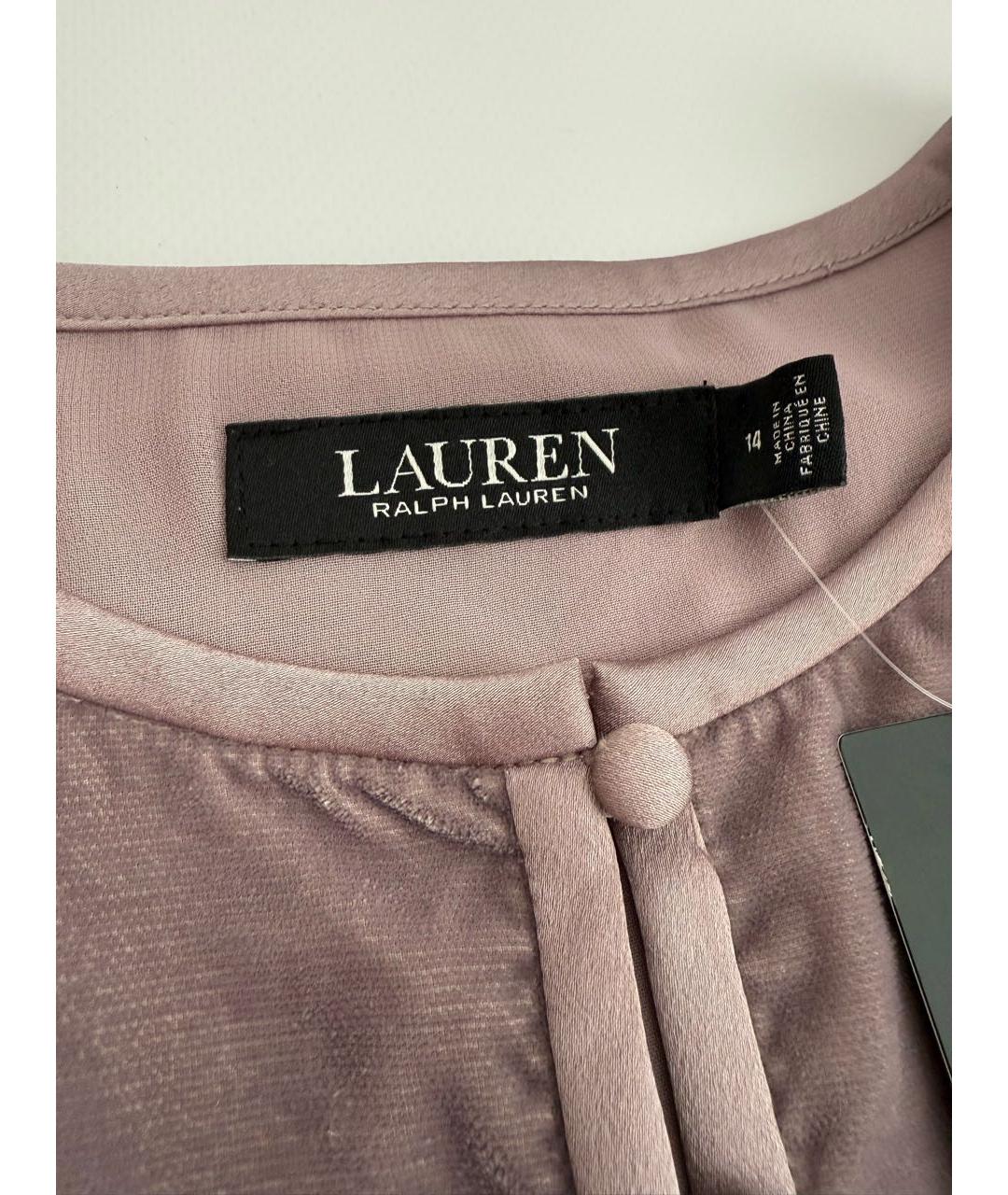 RALPH LAUREN Фиолетовое платье, фото 3