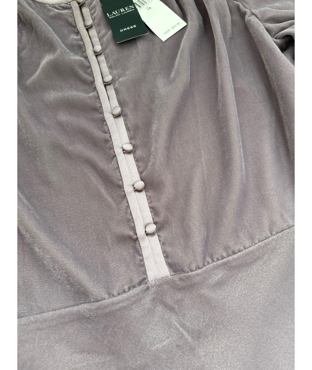 RALPH LAUREN Фиолетовое платье, фото 4