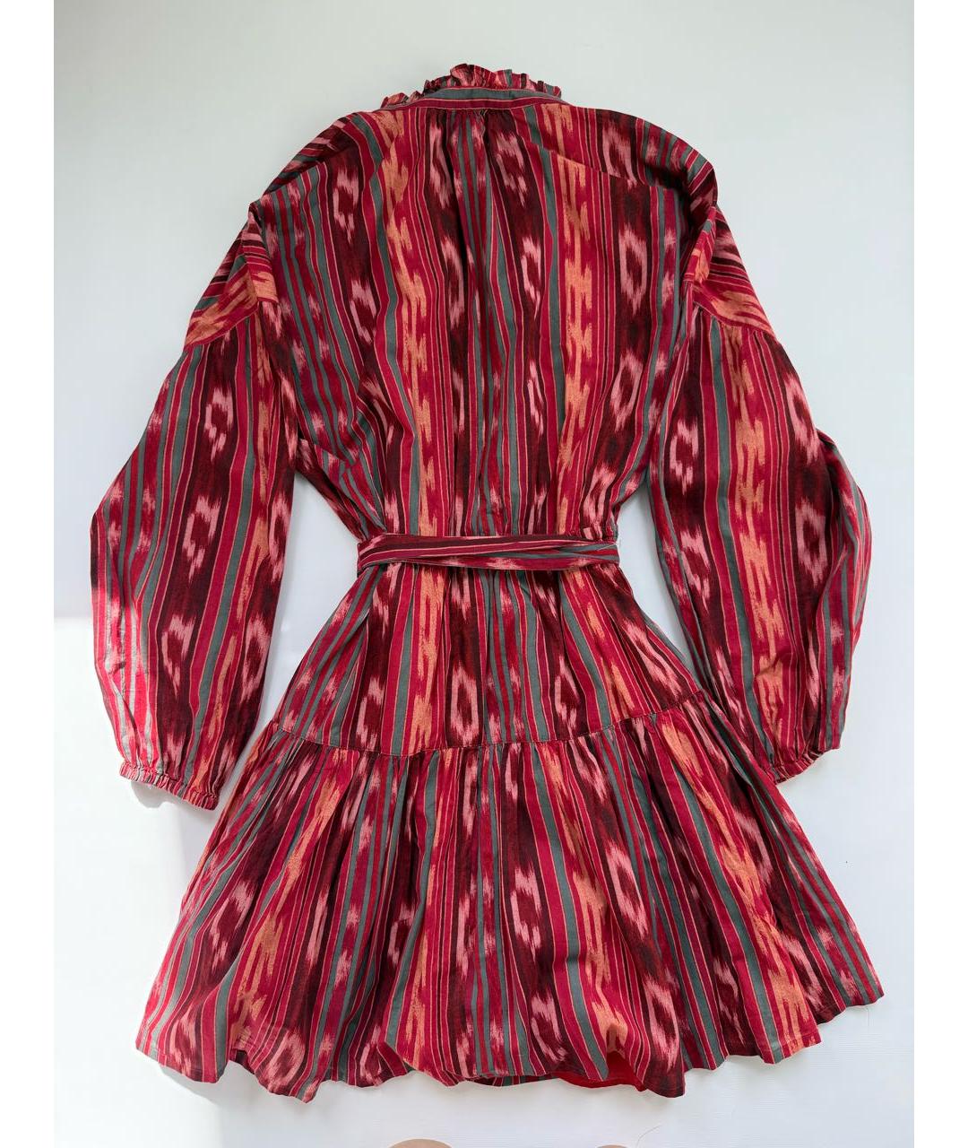 RALPH LAUREN Мульти хлопковое повседневное платье, фото 2