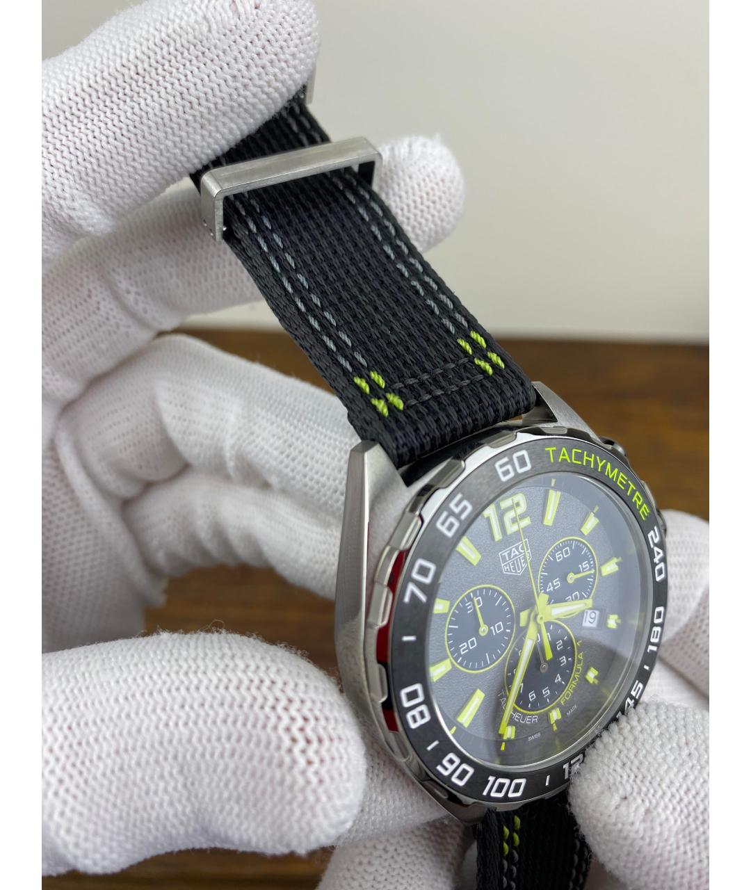 TAG HEUER Черные часы, фото 6