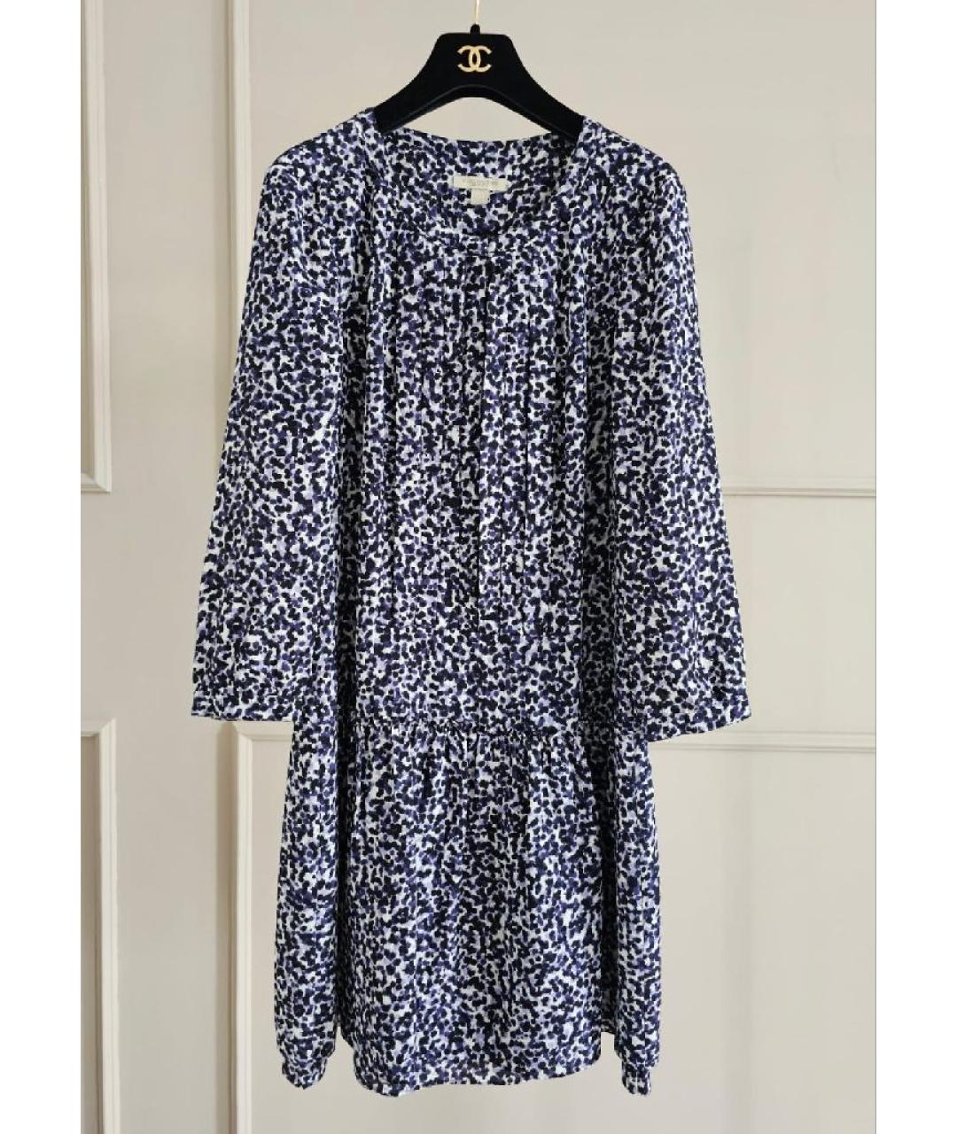 BURBERRY Серое шелковое платье, фото 10