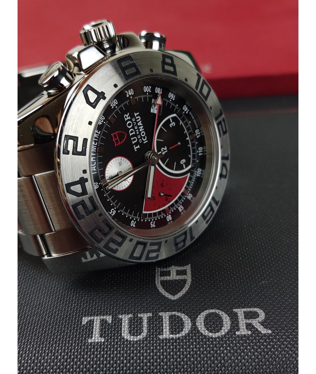 TUDOR Черные часы, фото 5