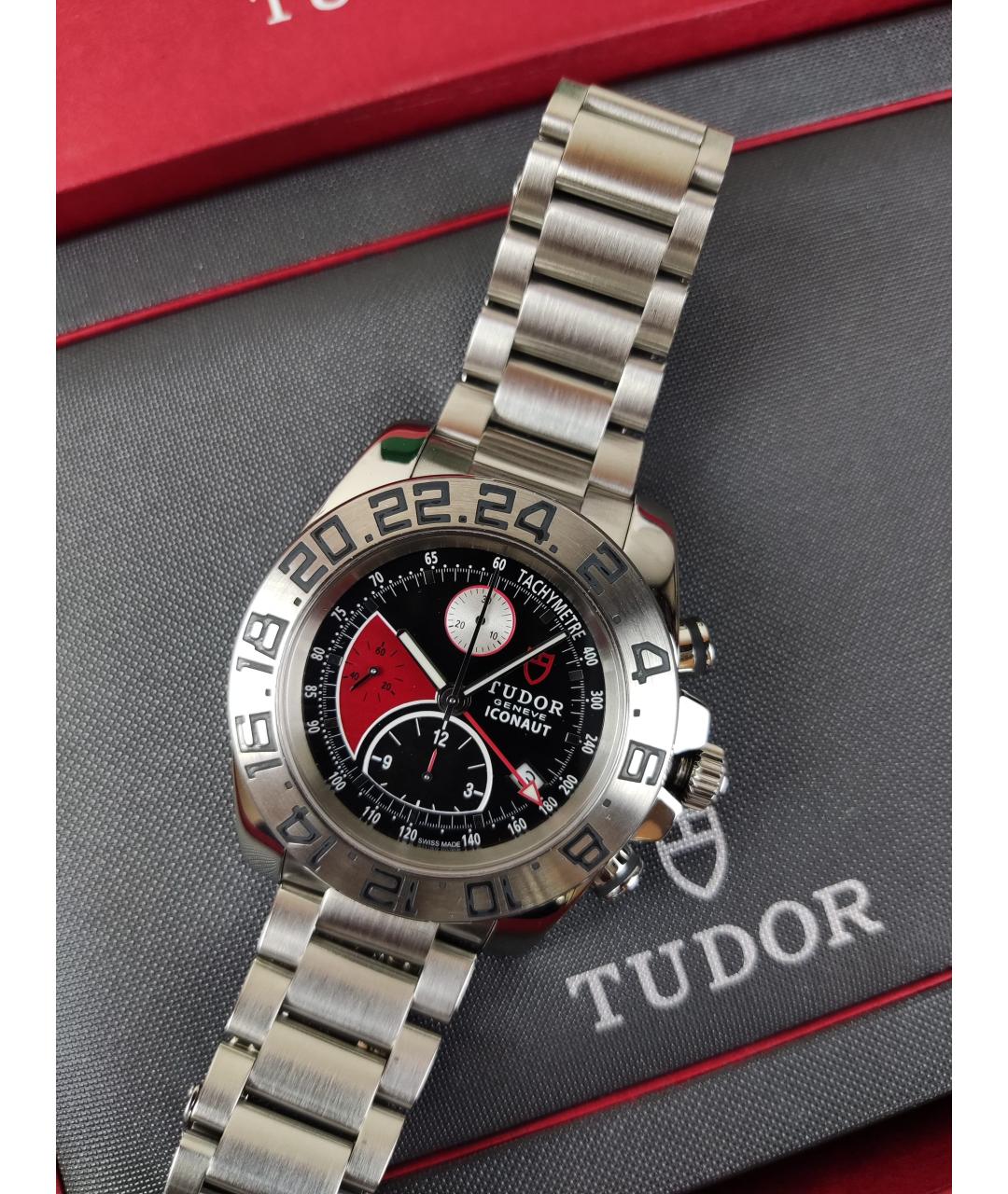 TUDOR Черные часы, фото 2