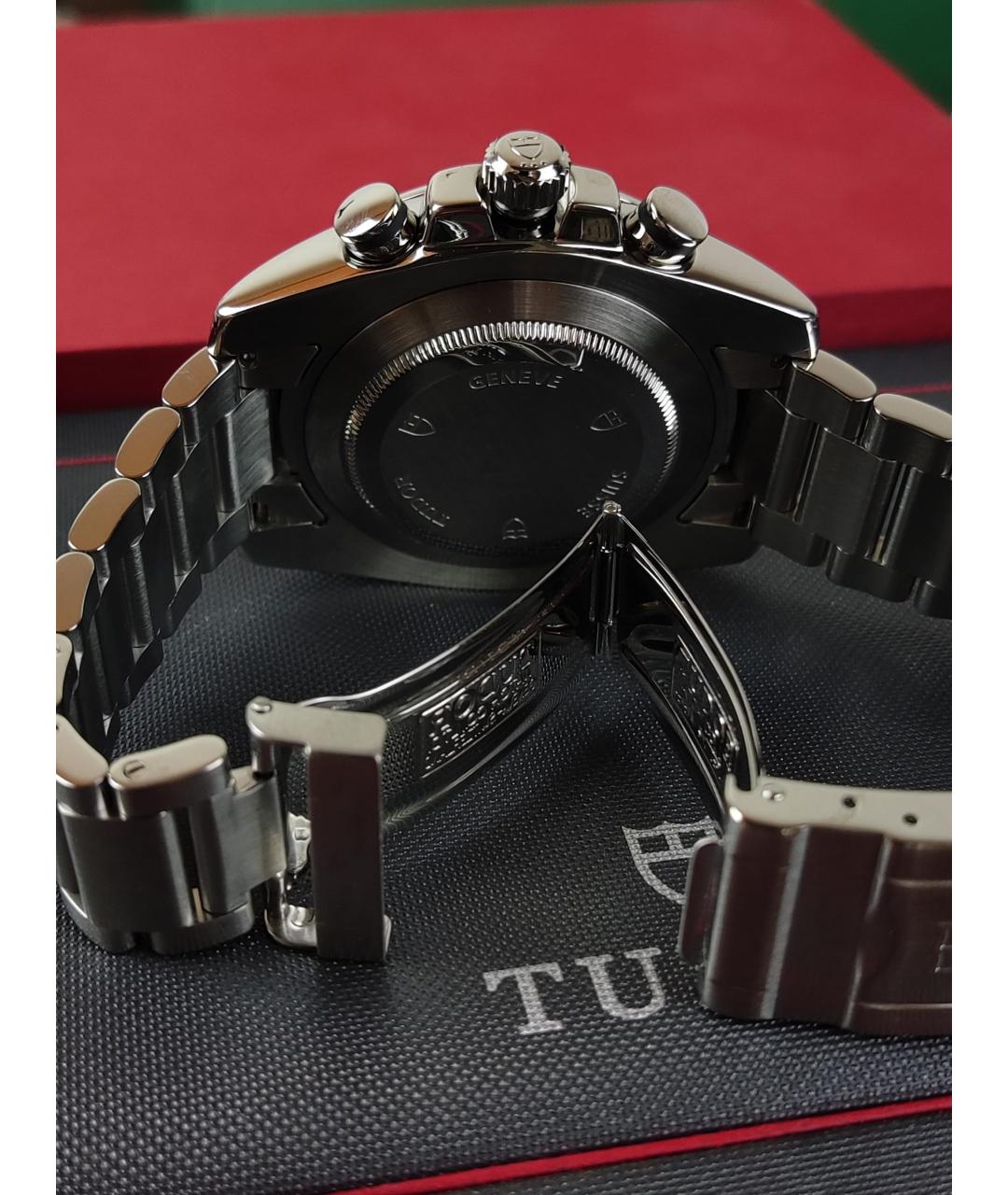 TUDOR Черные часы, фото 6