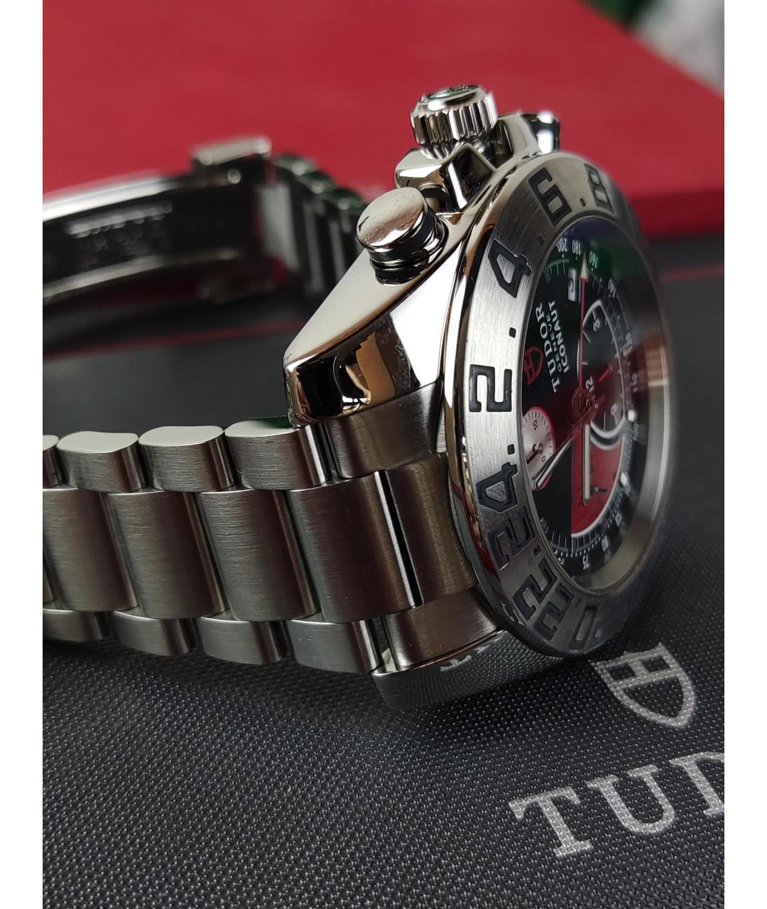 TUDOR Черные часы, фото 4