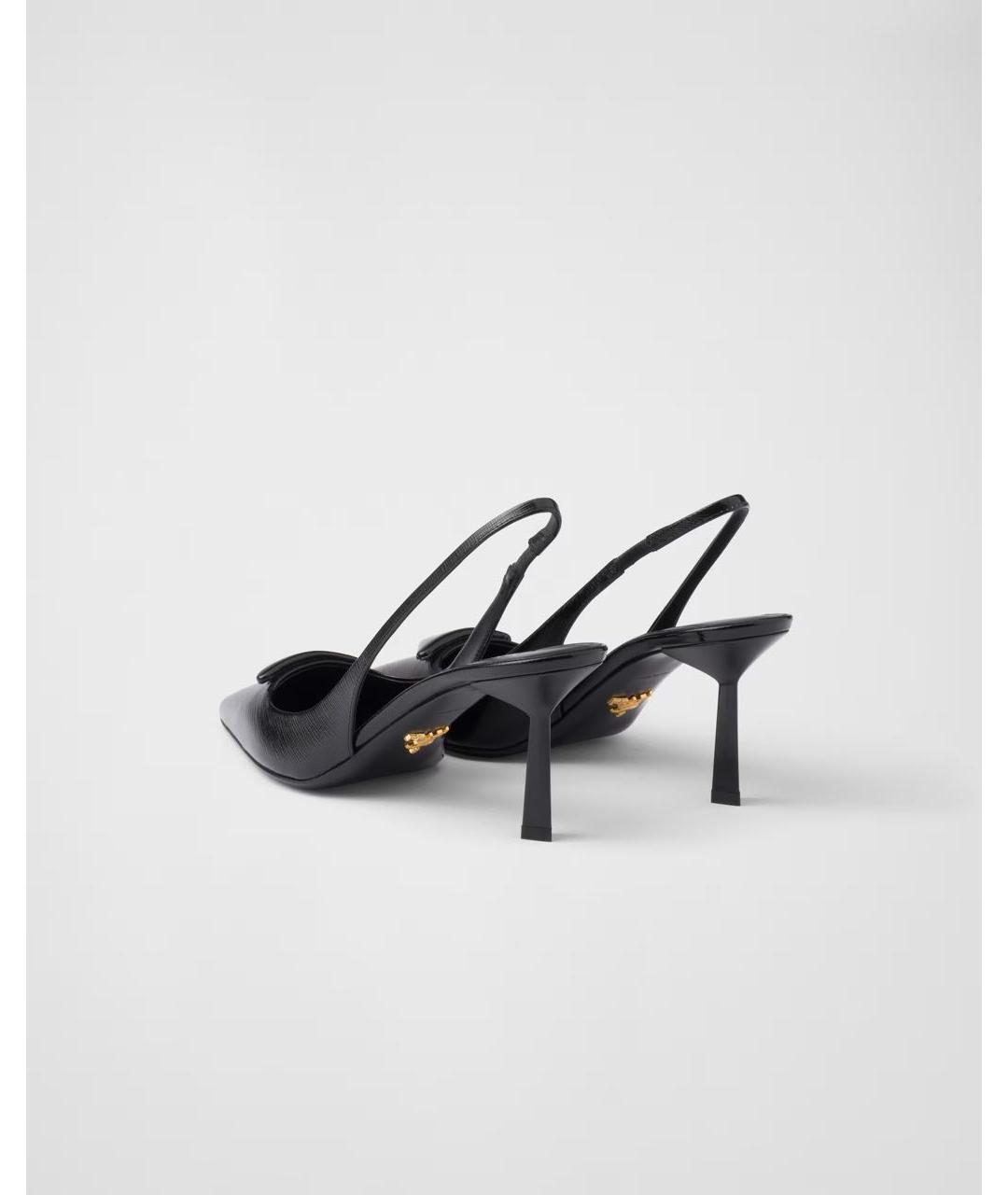 PRADA Черные туфли из лакированной кожи, фото 3