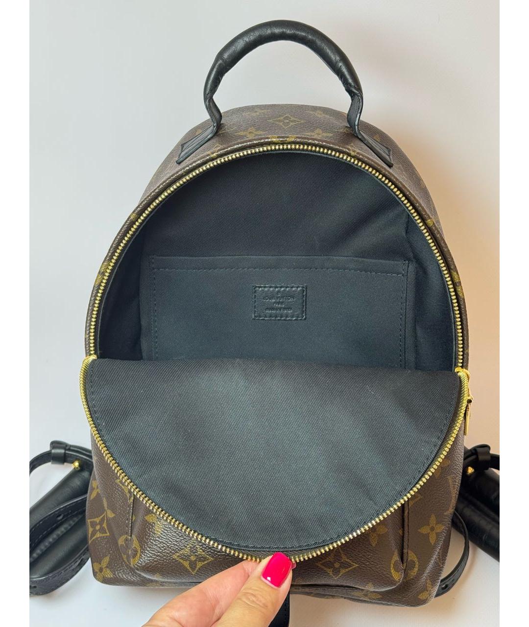 LOUIS VUITTON Коричневый рюкзак, фото 4