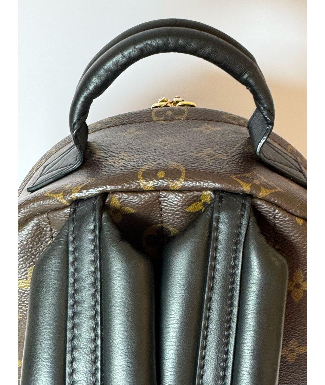 LOUIS VUITTON Коричневый рюкзак, фото 8