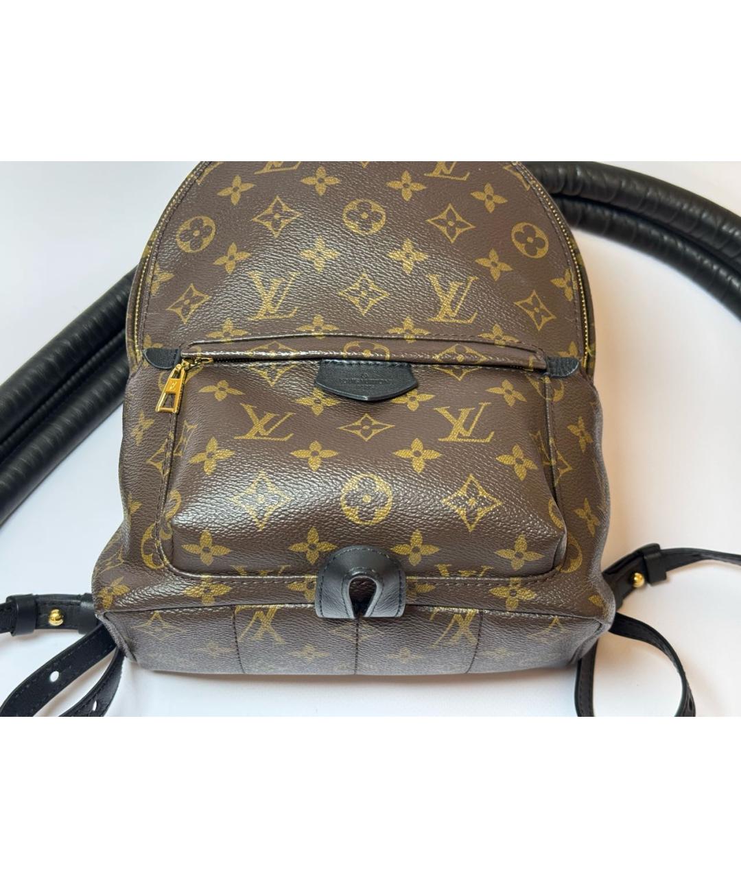 LOUIS VUITTON Коричневый рюкзак, фото 6