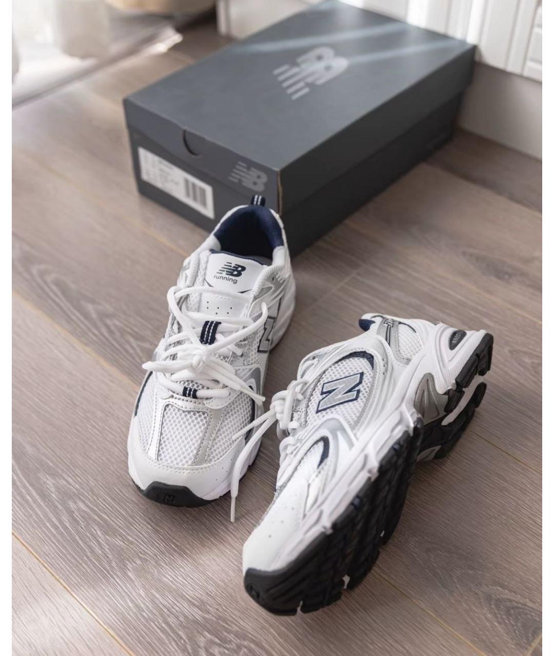 NEW BALANCE Серые низкие кроссовки / кеды, фото 8