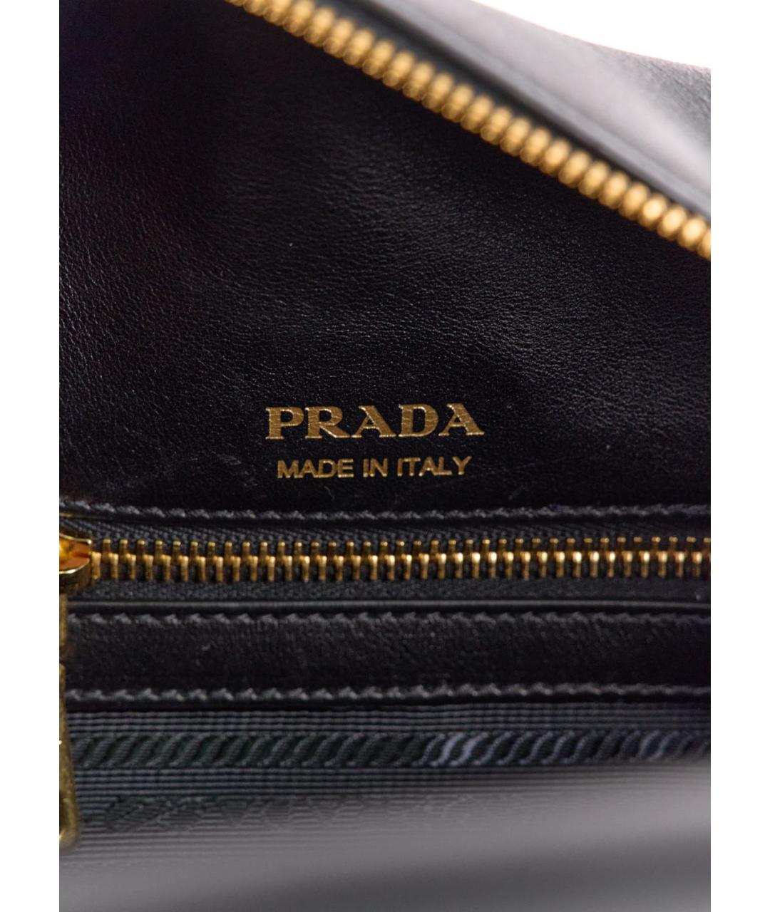 PRADA Мульти кожаная сумка с короткими ручками, фото 5