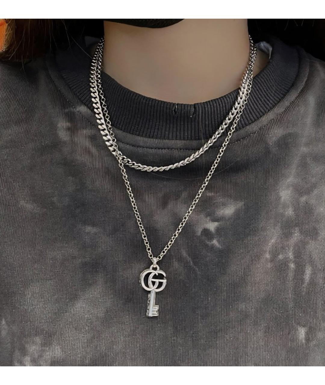 GUCCI Серебряная серебряная подвеска, фото 7