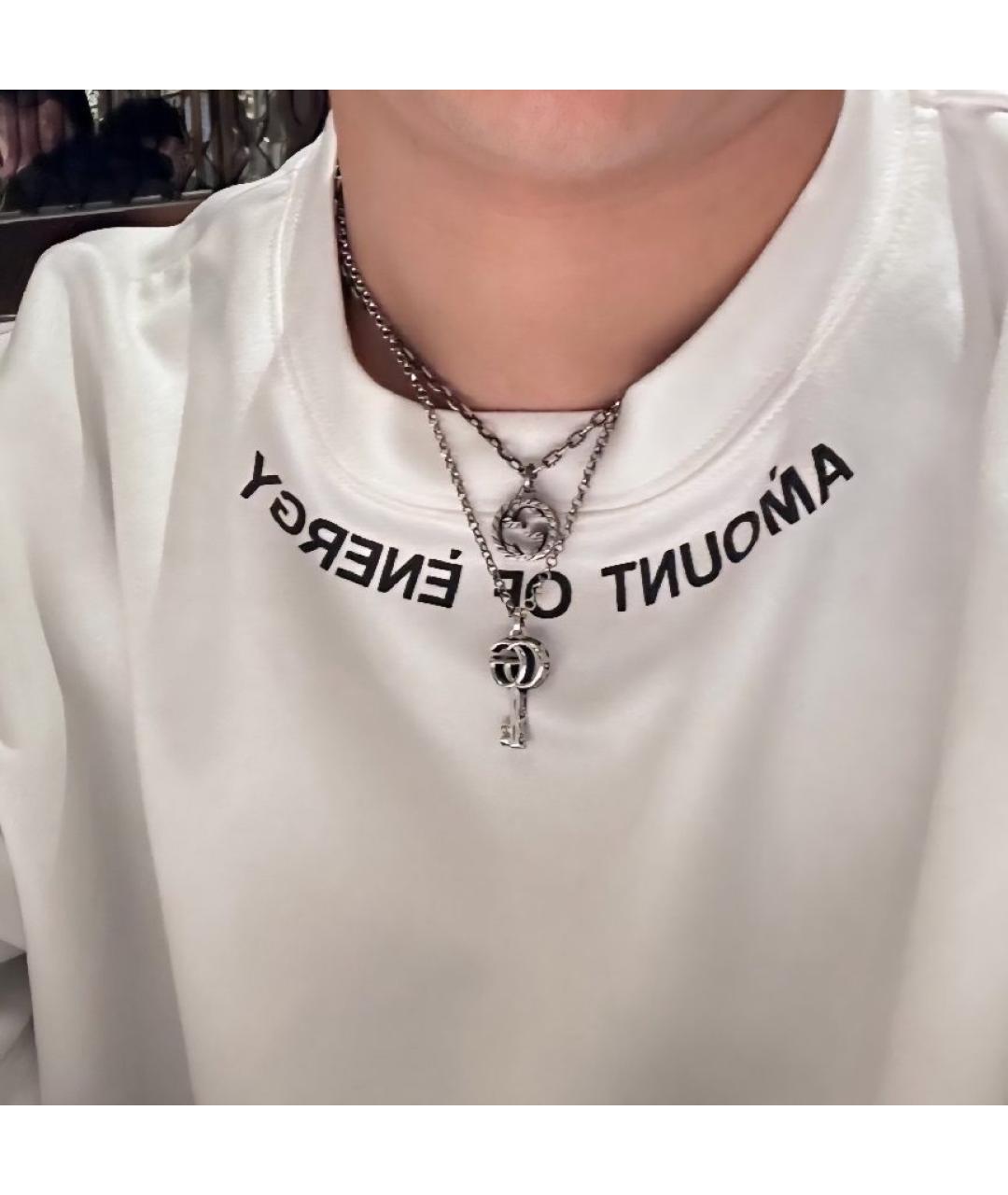 GUCCI Серебряная серебряная подвеска, фото 8