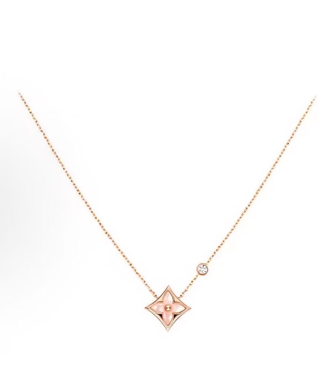 LOUIS VUITTON Золотое колье, фото 9