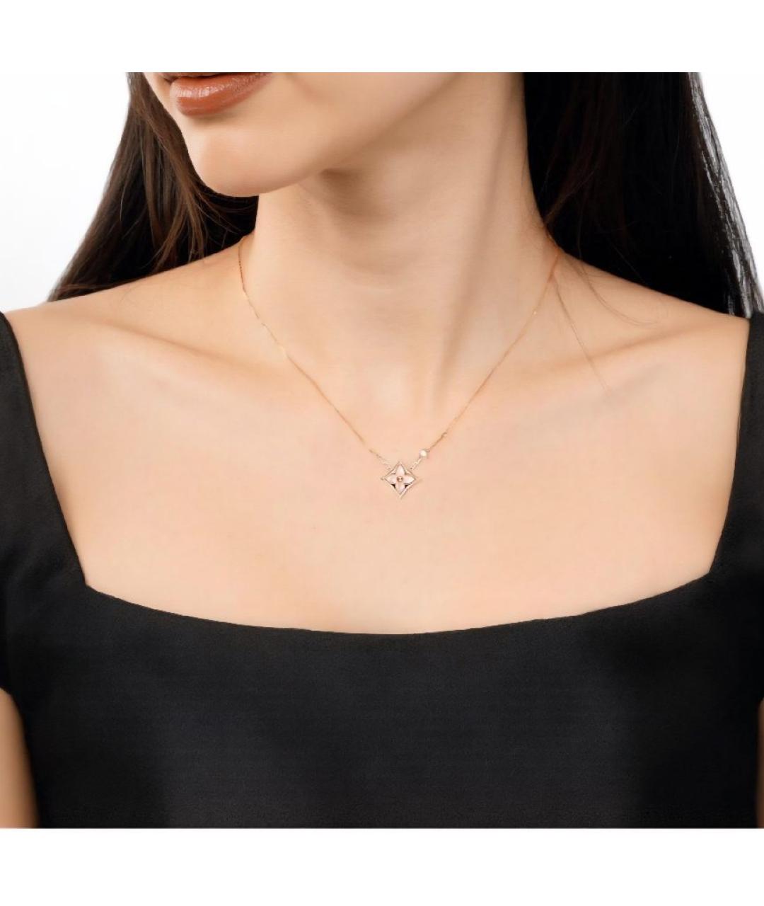 LOUIS VUITTON Золотое колье, фото 4