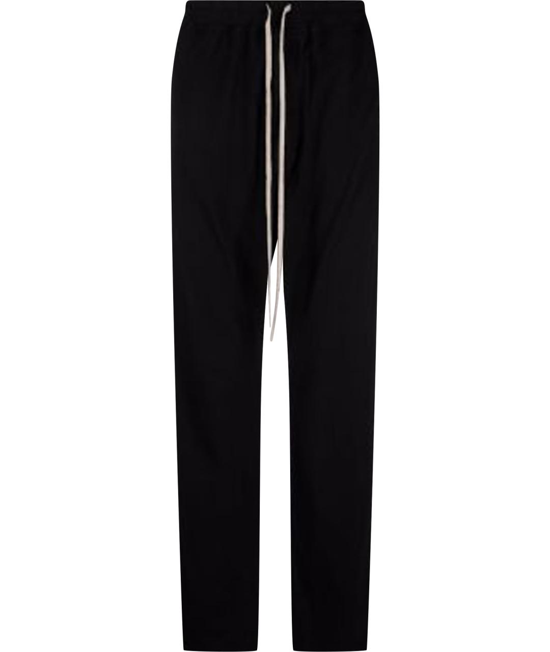 RICK OWENS DRKSHDW Черные хлопковые повседневные брюки, фото 1