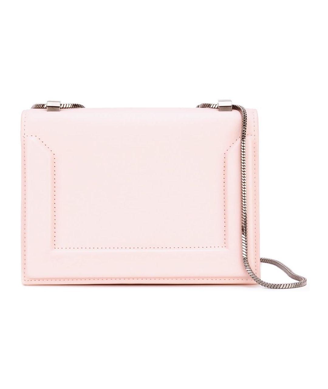 3.1 PHILLIP LIM Розовая кожаная сумка через плечо, фото 7