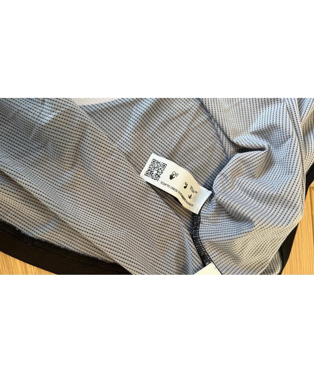 OFF-WHITE Черная футболка, фото 3