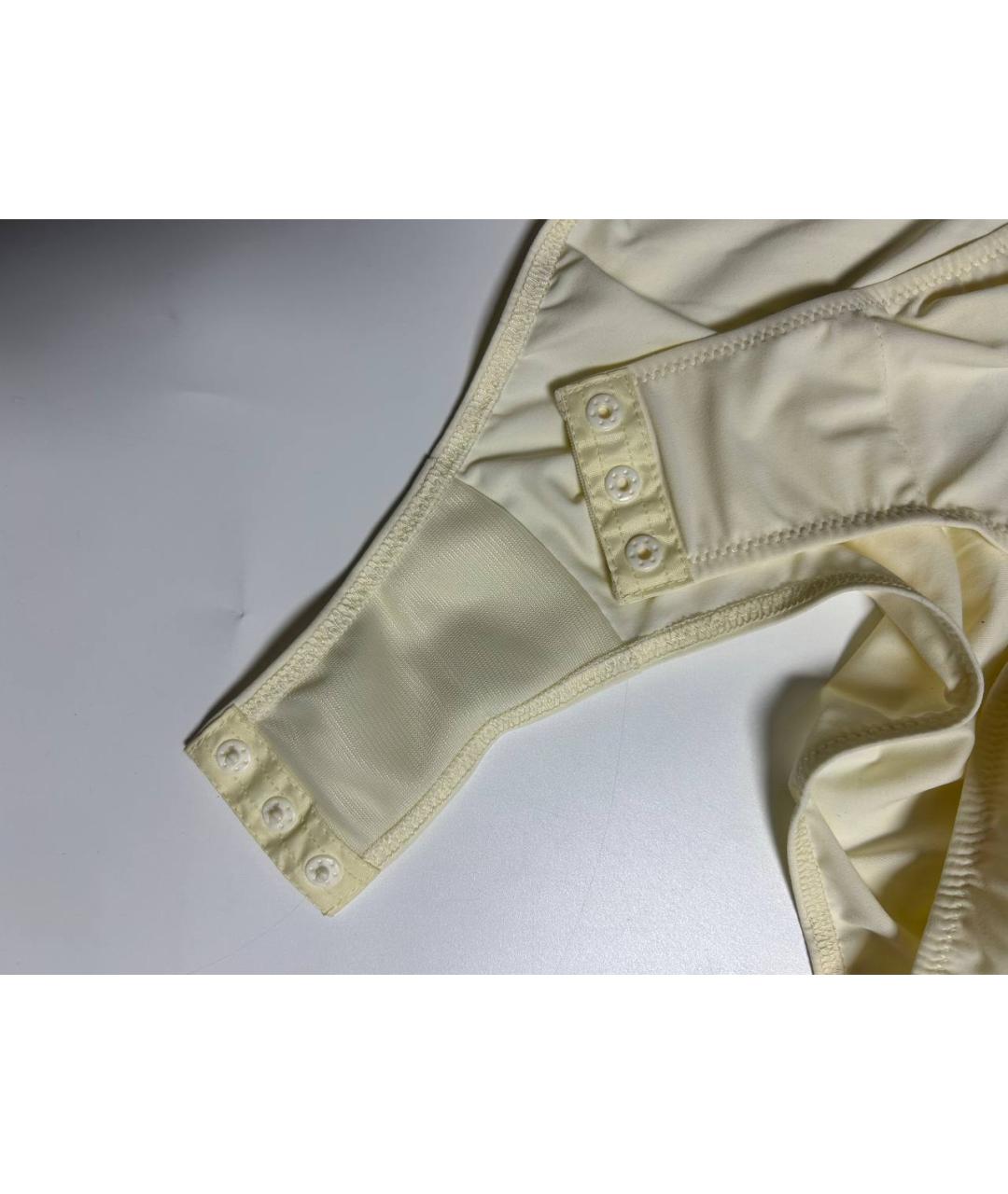 MM6 MAISON MARGIELA Бежевое боди, фото 8