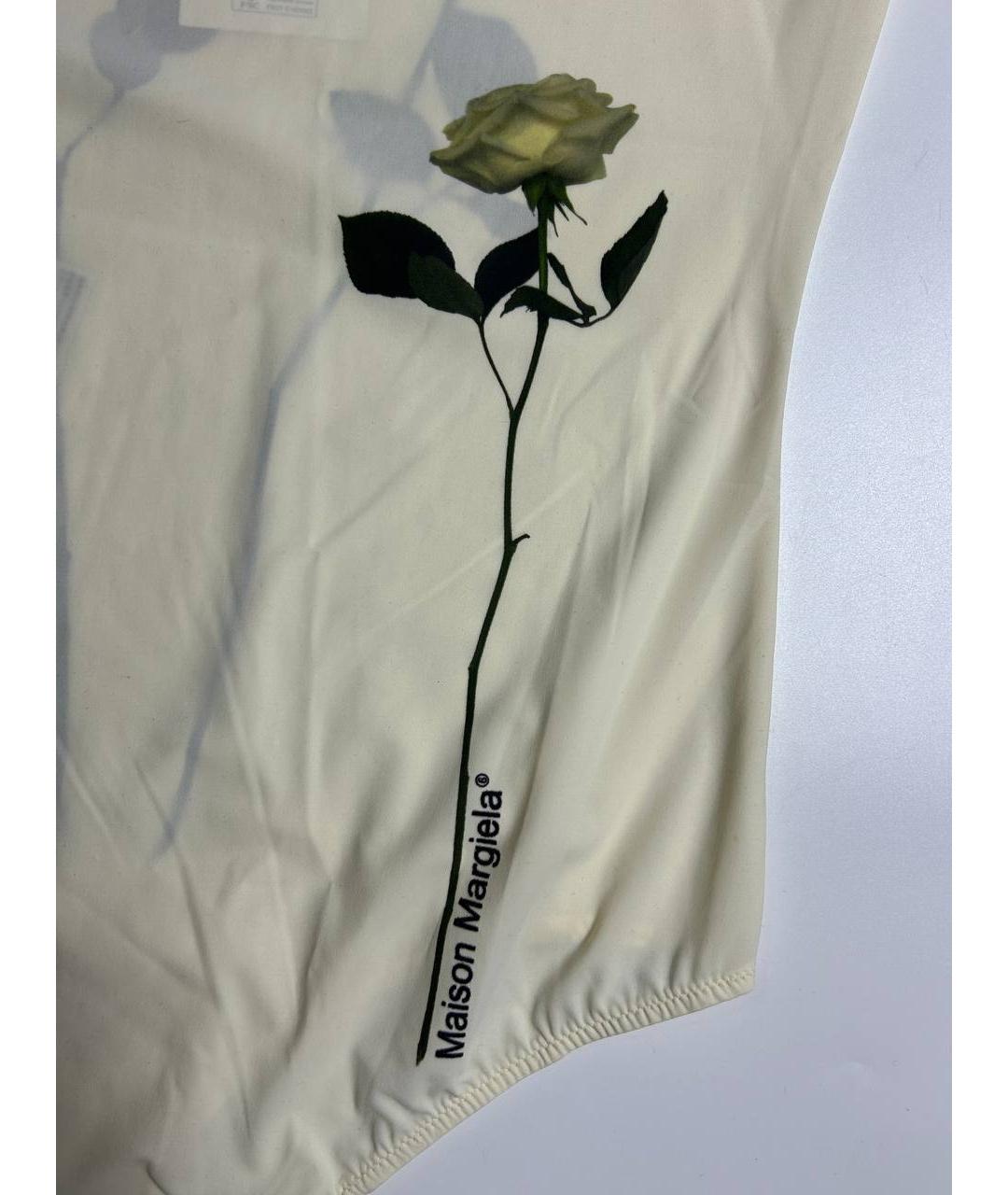 MM6 MAISON MARGIELA Бежевое боди, фото 9